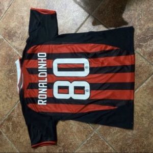 Ronaldinho Classic Ac Milan Jersey